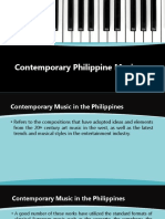 Contemporary Philippine Music