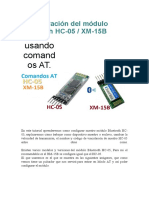 Configuración Del Módulo Bluetooth HC