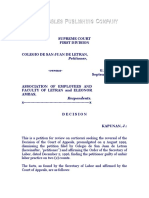 Colegio de San Juan de Letran vs. Association of Employees and Faculty of Letran and Eleonor Ambas, G.R. No. 141471, September 18, 2000