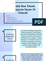 Kaedah Dan Teknik Pengajaran Imam Al Ghazali