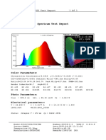 Spectrum Test Report