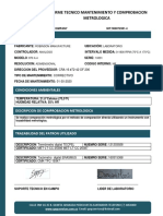 Informe Tecnico Centrifuga Oilcompany