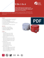 D1Xj2 Class I/Ii Div 1 Ex D Junction Box: 1-25-025 / Clas S I Div 1 Haz Lo C 1-25-025 / Clas S I Div 1 Haz Lo C