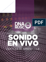 Cartilla Sonido en Vivo PDF