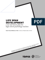 Life Span Development: A Six-Unit Lesson Plan For High School Psychology Teachers