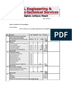 Quotation For Soil Test