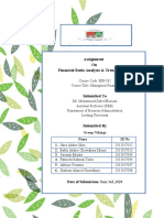 Financial Ratio Analysis of Aamra