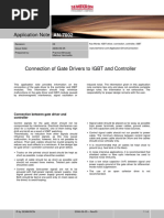 Application Note: Connection Between Gate Driver and Controller