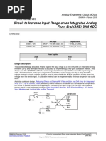 Circuit To Increase Input Range-Sbaa244