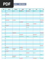 Dividend Capture Calendar