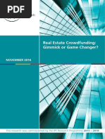 Real Estate Crowdfunding - Gimmick or Game Changer (November 2016) Report