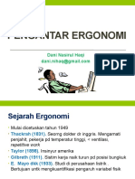 Pengantar Ergonomi