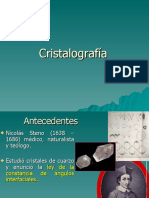 Cristalografia Antecedentes y Simetria