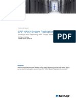 Back and Restore For HANA System Relication