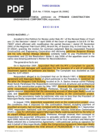 Petitioner Vs Vs Respondent: Third Division