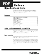 NI Serial Hardware Specifications Guide: Safety Information