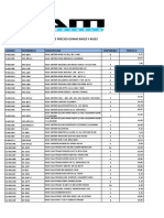 Lista de Precios Bases-Gomas DLS