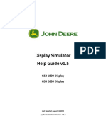 Display Simulator Help Guide v1.5: GS2 1800 Display GS3 2630 Display