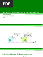 Mecanismos de Comunicación Intercelular