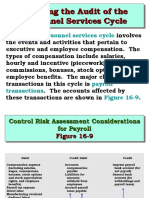 Planning The Audit of The Personnel Services Cycle