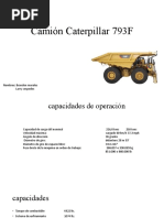 Camión Caterpillar 793 F