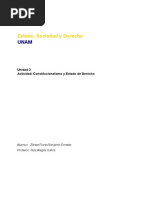 Constitucionalismo y Estado de Derecho