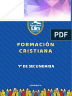 2° Secundaria Formacion Cristiana