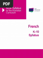 French K-10 Syllabus 2018