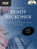 GST Ready Recokner PDF