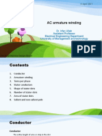 AC Armature Winding