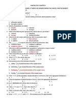 Statistics 11 Chapter 4 Summative