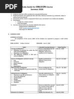 OBLICON Study Guide