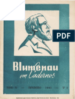 Blumenau em Cadernos - BLU1961002 - Fev