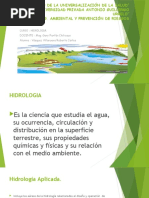 Presentacion de Hidrologia