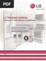 LG Spring 2011 Mini Split Air Conditioner Training PDF