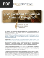 Por Qué Odian Los Rabinos Judíos El Evangelio - Los Evangelios Cronológicos Episodio 2 URD