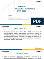 Registro Nacional de Árbitros (Directiva #006-2020-OSCE - CD)