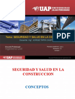 0.0 Seguridad y Salud en La Construccion