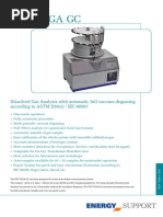 Top Toga GC: Dissolved Gas Analysis With Automatic Full Vacuum Degassing According To ASTM D3612 / IEC 60567