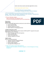 Activity # 2: 1.1 Write Your Physical Assessment Using Cephalocaudal Technique