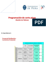 Programación de Corto Plazo