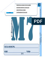 Caderno Pedagógico Matemática 7º Ano 1.BIM 2012 ALUNO PDF