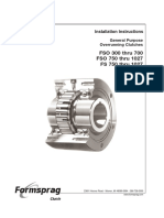 FSO 300 Thru 700 FSO 750 Thru 1027 FS 750 Thru 1027: Installation Instructions