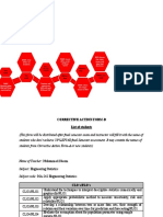 Form B-Corrective Action Form For CLO and PLO