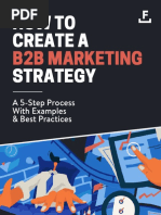 How To Create A B2B Marketing Strategy Foundation Marketing