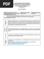 Guia de Aprendizaje 1 Fisica Sexto