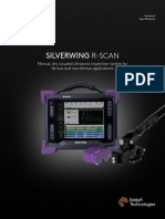 Silverwing R-Scan: Manual, Dry-Coupled Ultrasonic Inspection System For Ferrous and Non-Ferrous Applications