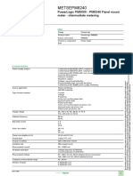 METSEPM8240: Product Data Sheet