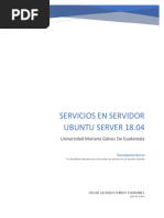 Servicios Server