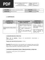 Guía de Práctica 2 Bases de Datos II